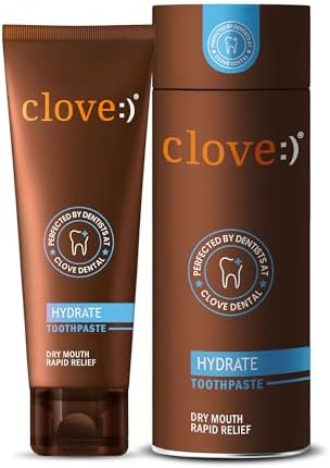 Clove Hydrate Toothpaste | Dry Mouth Solution | Strengthens Mouth's Natural D...