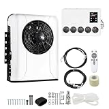 12V Truck Air Conditioner 12000BTU, Mini Split 12 Volt Air Conditioner, Semi Truck APU 12 Volt DC AC, Rapid Cooling for Big Rig Sleeper, Semi Trucks, Pickup, RV, Vans, Buses
