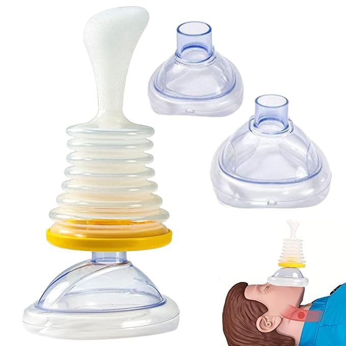 Acorn Crafts Anti-Choking Rescue Device for Kids & Adults | Emergency Portable Airway Suction Tool | First Aid Choking Rescue Kit for Home, Travel, School, Kitchen & Outdoor Safety-image-12