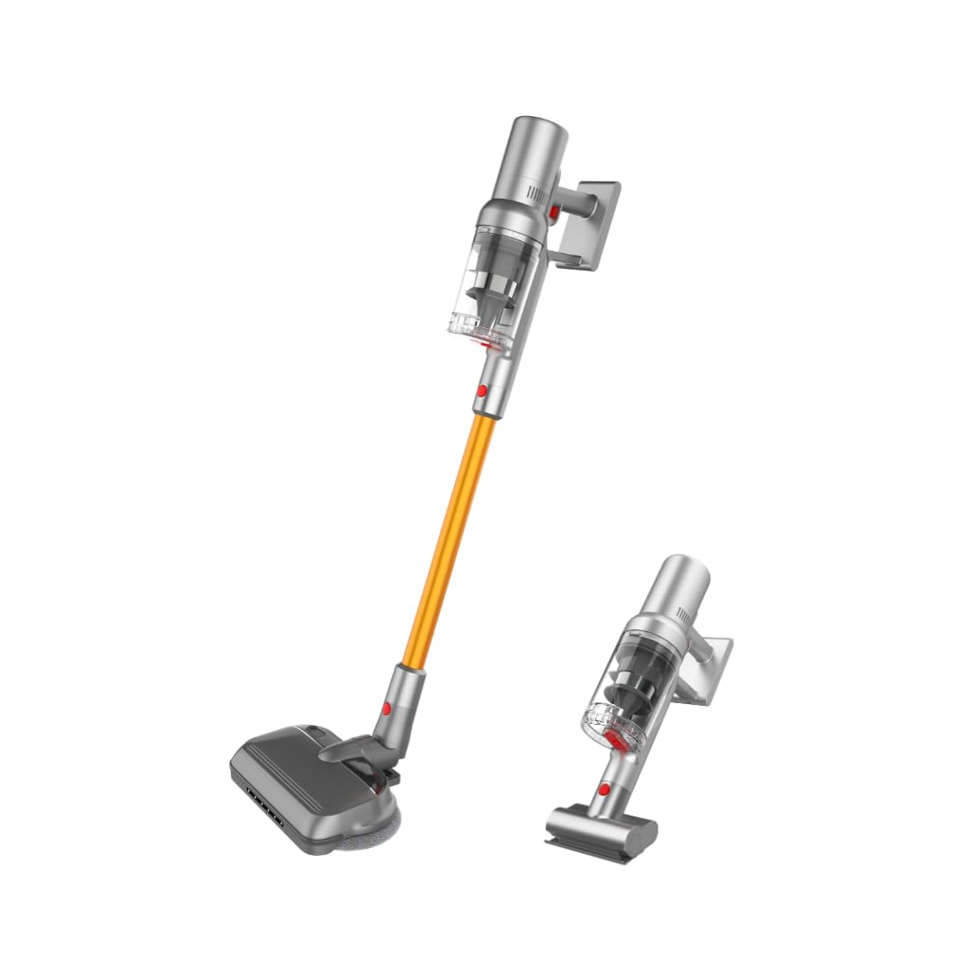 Airbot Hypersonics Max,Handle weight | 1.1KG,Dust cup capacity | 0.8L,Battery capacity | 2200mAh,Suction power | up to 33,000Pa,Operating time | 20-30min in Eco mode, 12mins in Boost mode