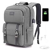 TUQI Mochila para Laptop portátil, Mochila de viaje, mochila de tipo casual para hombres y mujeres, impermeable y la tela...