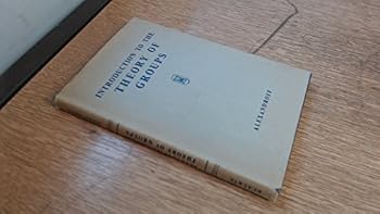 Hardcover Introduction to the Theory of Groups Book