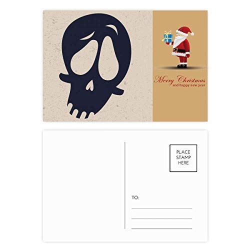 Cartes postales Halloween lot de 20 têtes de mort pour remplacer les invitations ordinaires