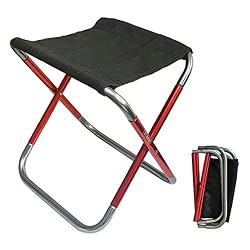 C Hello Cloud Mini sgabello pieghevole da campeggio, mini sedia pieghevole per esterni, sedia pieghevole e portatile, leggero, per la pesca, il campeggio, i viaggi, le escursioni, il giardino (medio)