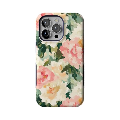 Casely iPhone 13 Pro Case | The Garden Room | Painted Petals | Bold Protective Design | Compatible with MagSafe