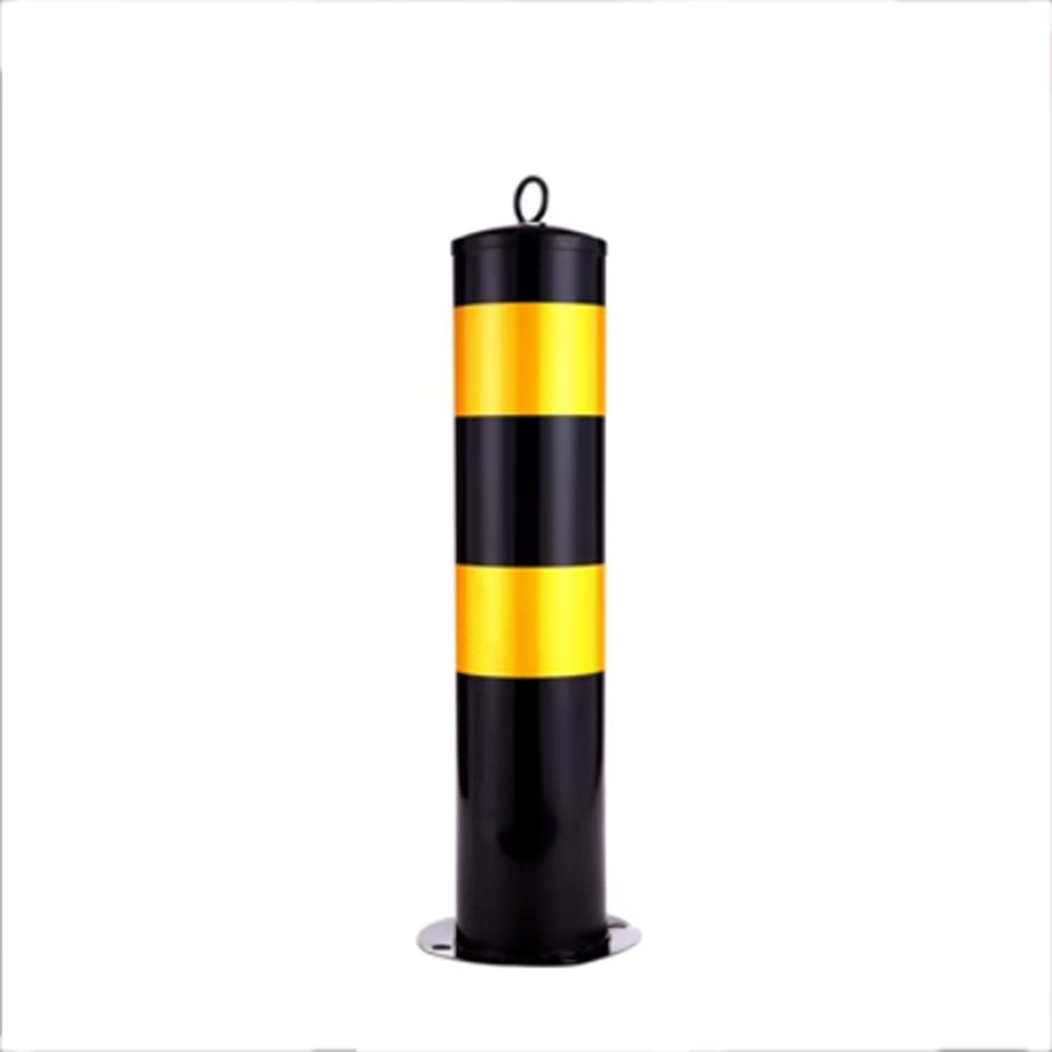 CWCQGH Safety Bollard, Fixed Security Bollards for Driveway and Parking Multiple Sizes Multiple Colors (50cm)