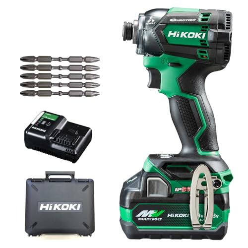 �y�Z�b�g�����z�yAmazon.co.jp����z HiKOKI(�n�C�R�[�L) 18V�[�d���C���p�N�g�h���C�o WH18DC(XPZ) + �͂��ԃr�b�g(5�{��) 0033-5193