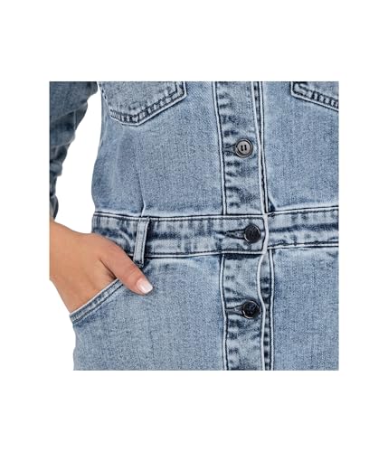 KUT from the Kloth Women's Arlington-Button Front Dress W/A-line Skirt & Waistband4