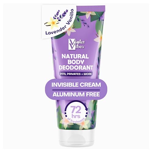 Violet Vibes Deodorant Cream for Women | Hypoallergenic & Gentle