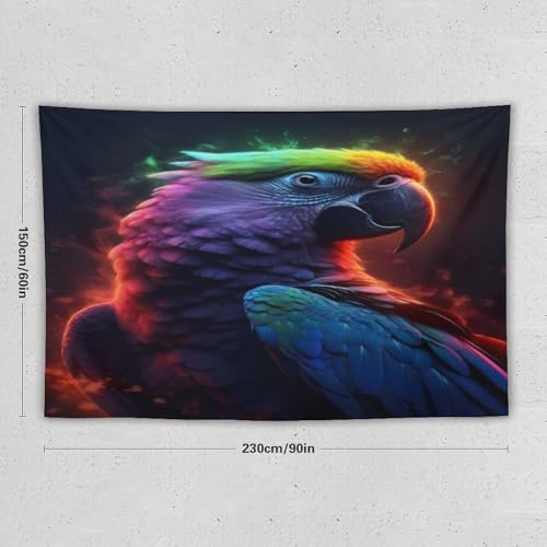 Tenture aigle 3D pour transformer un mur vide de chambre ou salon - 2