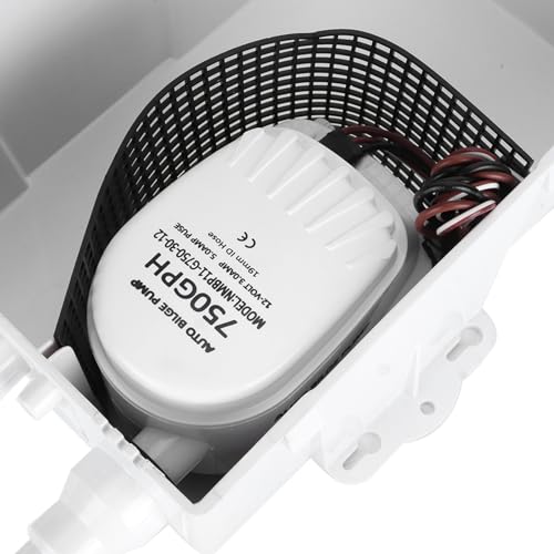 de bomba de sumidero de ducha Barco RV sentina 12V 750GPH Caja de desagüe de puerto múltiple marinobomba de ducha a 12v,caja ducha barco bomba de ducha a 12v