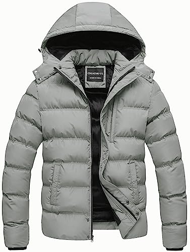 Image of Men's Puffer Jacket Waterproof Winter Parka jacket Warm Thicken Ski Coat
