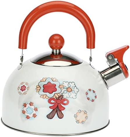 THUN – Bollitore Analogico dalla capacità di 2L – Linea Regali d’inverno – Idea Regalo Natale 2022 – Acciaio Inossidabile, Nylon