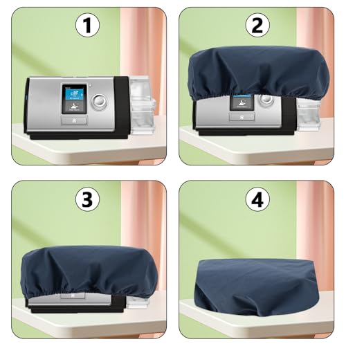 CPAP Dust Cover Protect Your CPAP Machine for Sleep Apnea & BiPAP Machines, Water Proof CPAP Cleaning Supplies Covers for Tidy up The Room Beautiful Protect CPAP Machines CPAP Accessories - Thumbnail 7