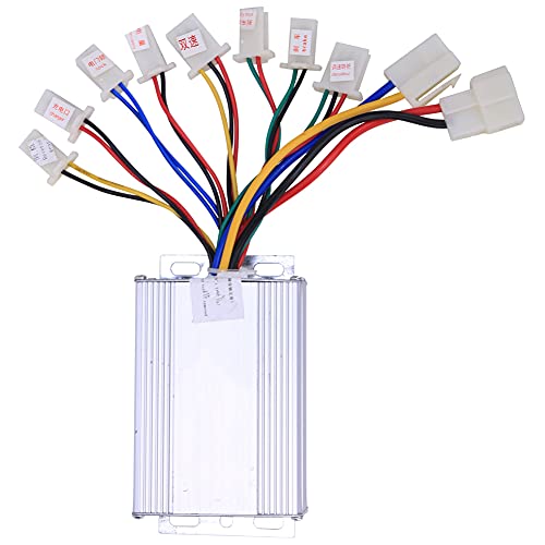 Bnineteenteam 36V 500W Brushed Controller, Aluminum Housing Brushed Motor Scooter Speed Control with Design for E