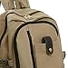 Garende Laptop Backpack Water Resistant Leisure with Multi Pockets Pouch Computer Bag for Outdoor, Backpacking, Travel, Electronics Accessories, College, Deep Khaki