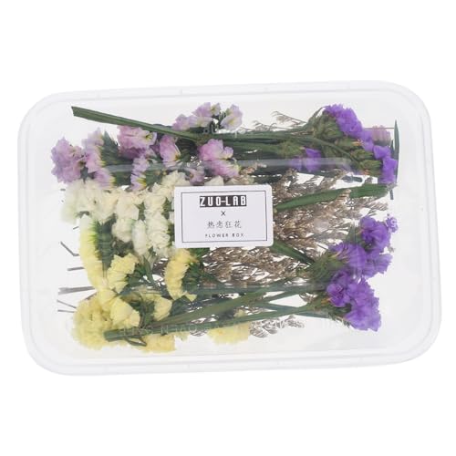 Flores secas artificiales para decoración y velas flotantes