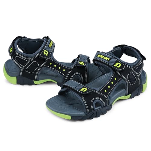 Image of DOCTOR EXTRA SOFT Men's Classic Athletic & Outdoor Casual Sandals /Floaters with Adjustable Cushion Strap for Adult | Comfortable & LightWeight |Stylish & Anti-Skid |Everyday Use for Gents & Boys D-305
