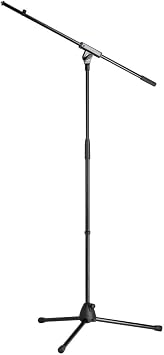 K&M Stands K&M-27105 Microphone Stand-Black 27105.500.55