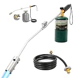 32Inch Wee d Burn er Torch for Prop ane Cylinders and Pr opane Tank