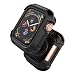 UMTELE Compatible with Apple Watch Case 38mm, Shock Proof Bumper Cover Scratch Resistant Protective Rugged Case Replacement for Apple Watch Series 3, Series 2, Series 1 38mm, Black