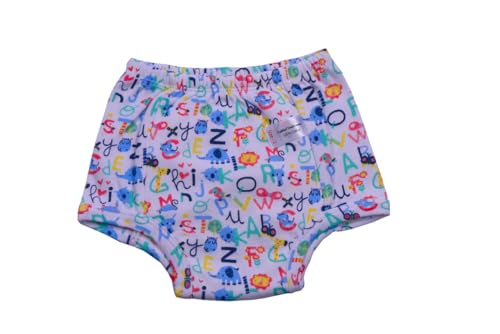 Image of DAADUN Padded Underwear for Babies | Padded Underwear for 2-3 Years | Soft, Absorbent Padded Underwear | Potty Training Pants 3-4 Years (Pack of 5) (XS)