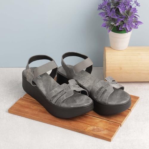 Image of Metro Women Wedge Heel Fashion Sandal