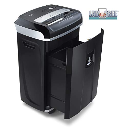 Image of Aurora JamFree AU2030XA 20-Sheet Crosscut-Cut Paper /CD /Credit Card Shredder / 60 Minutes Contin