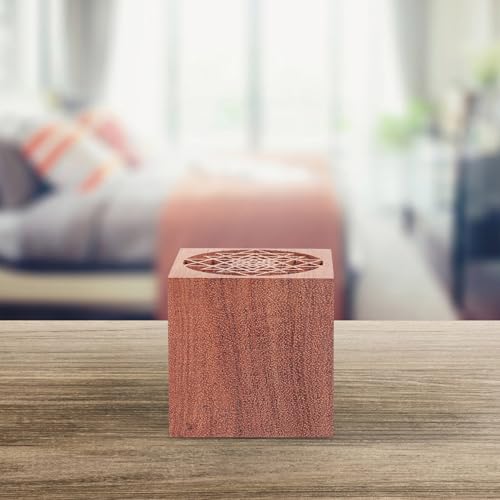 Difusor aromático eléctrico de madera Uonlytech cube miniatura 7