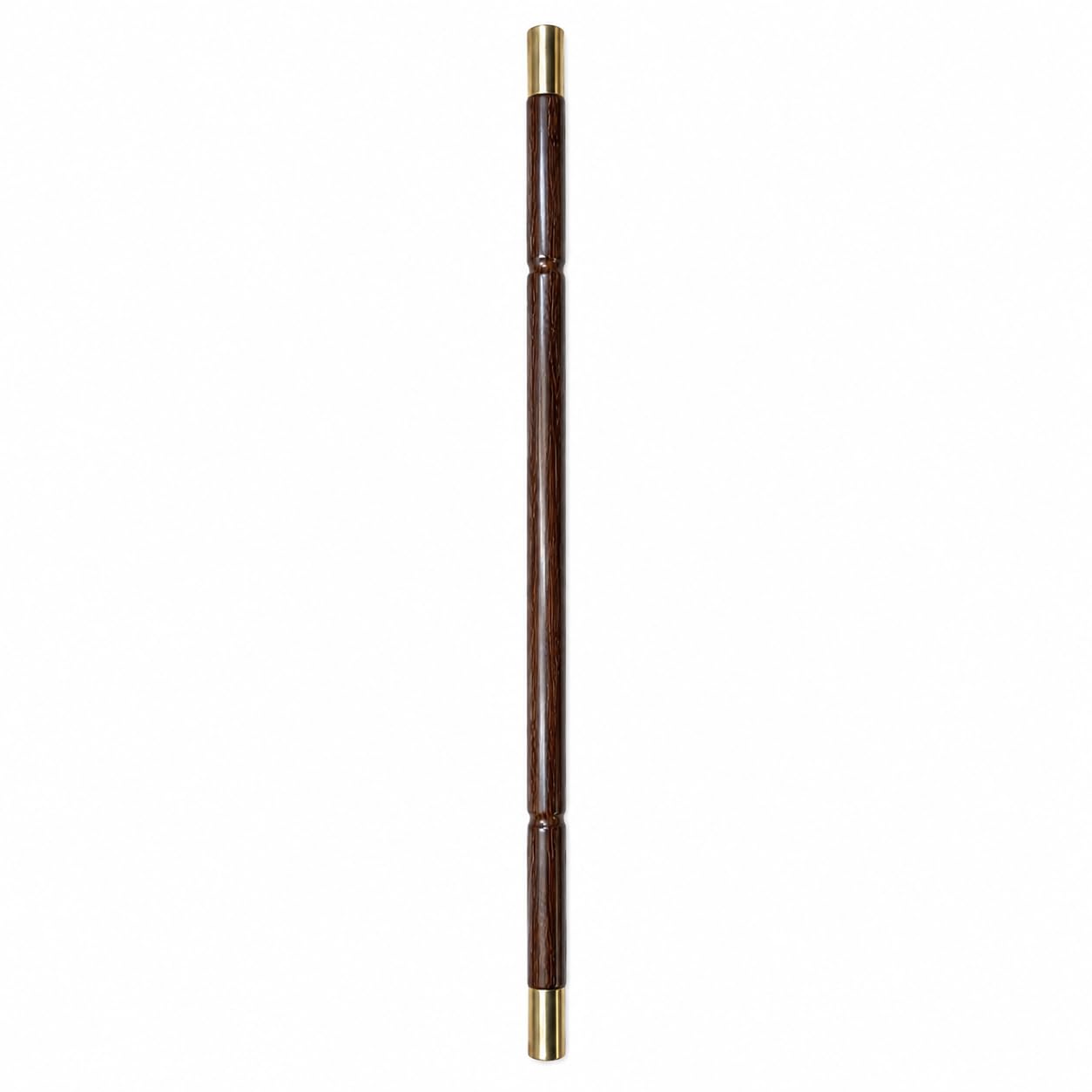 Rosewood Wooden Walking Stick 26 Inch with Brass Caps Smooth Polished Finish, Outdoor Support Cane Morning Walk & Dog Traning-image-15