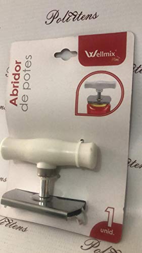 Abridor De Potes Frascos Tampas Vidro Conserva Aço Inox