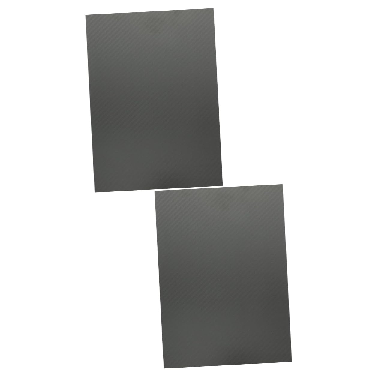 Luxshiny 2pcs Carbon Fiber Sheet Matte Finish Panel for Projects Lightweight Carbon Fiber Board for Model Making Repairs and Custom Applications
