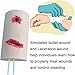 Wound Packing Trainer, Laceration Simulator Model, Hemorrhage Control Stop Bleeding Trainer Model, Simulation of Wound Bleeding for First Aid Training