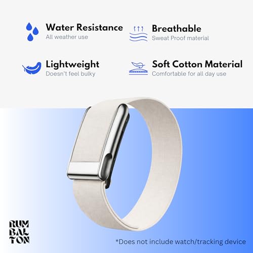 Image of Hydra Soft Wrist Strap for Whoop 5.0 One /Peak /Life MG Band Strap - Durable, Adjustable Fitness Tracker Strap | Breathable, Comfortable Bands for Workout, Sleep, and Health Monitoring (Device Not Included)