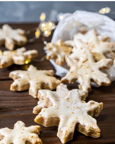 RUF Backaroma Butter-Vanille, 4 Fläschchen Vanille-Aroma für Plätzchen, Torten, Waffeln, tröpfchenweise dosierbar, glutenfrei & vegan, 4 x 2 g