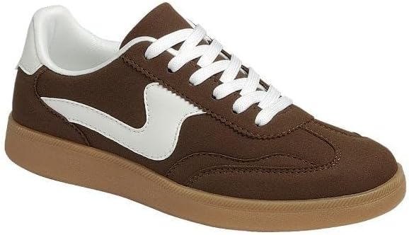 Forever Link Modern-12 Women's Low Top Lady Sneakers Lace-up Fashion Shoes