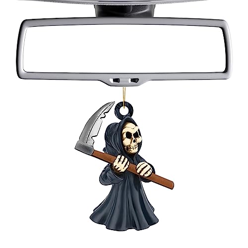 Teksome Accessoires de Suspension de Voiture d'halloween - Accessoires de Suspension de rétroviseur en Acrylique 2D,Pendentif de Voiture, décoration de Miroir, décoration intérieure de Voiture