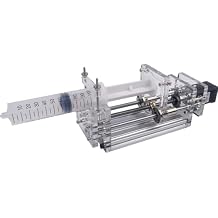 1Ml150Ml Lab Desktop Injection Pump Laboratory Micro Pump Glue Dispenser 3200 Steps Per Lap, High Torque 60N+