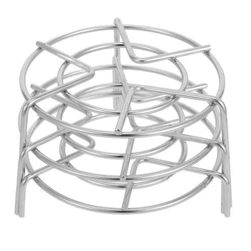 FELTECHELECTR 3pcs Stainless Steel Steamer Rack for Pressure Cooker Cooking Stand Hot Pot Holder for Kitchen Steaming