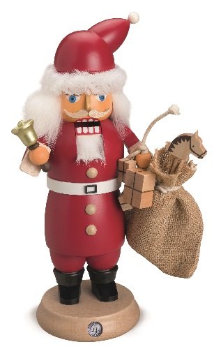 Cloche de Noël avec sac cadeau 14x27 cm pour déco de fête