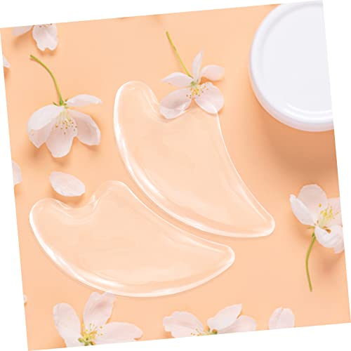 SEWOART Placa de raspagem de cristal guasha Massagem Rochas Placa de Massagem Corporal Rolo de Massa