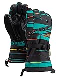 BURTON Kids Vent Glove, True Black Scribble, Large