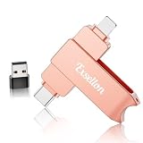 Exsellon 128Go Cle USB pour iPhone/Pad/Android/PC/Mac