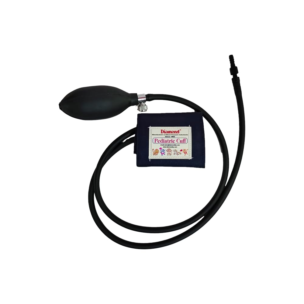 LISAMED Manual BP Monitors Parts - BP Cuff, Bladder, Bulb and Valve | BP Accessories (Pediatric Cuff Set)-image-20