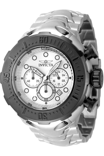 INVICTA Bolt - Thunderbolt 46544 Reloj para Hombre - Impermeable - Analógico - Movimiento Cuarzo - Acero Inoxidable con Esfera Azul - 52mm