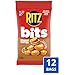 RITZ Bits Peanut Butter Sandwich Crackers, Snacks for Kids and Adults, Lunch Snacks, 12 - 3 oz Bags