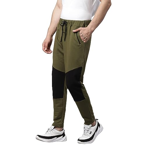 Image of Rigo Printed Cotton Jogger Pants for Men | Regular Fit Track Pant for Men | Jogger Track Pant for Men | Lower for Men Idol for Gym, Yoga, Sports, Running