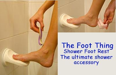 The Foot Thing - Just The Thing to Make Every Shower-Shave Safe & Easy!
