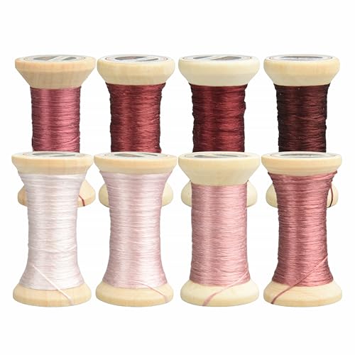 MINGGUXIUYI Natural 100% Mulberry Handmade Embroidery Silk Thread Silk Floss (37)