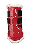 shetty gamaschen rot per Paar HKM Gamaschen -Comfort Lack-, rot, L